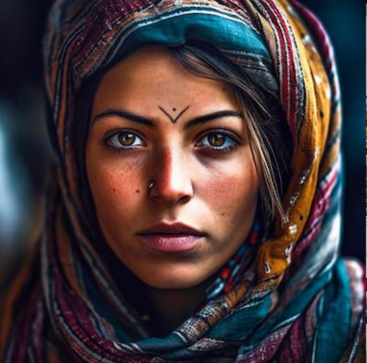 The Cultural Legacy of Amazigh Tattoos and Kamsah's Hand-Painted Designs
