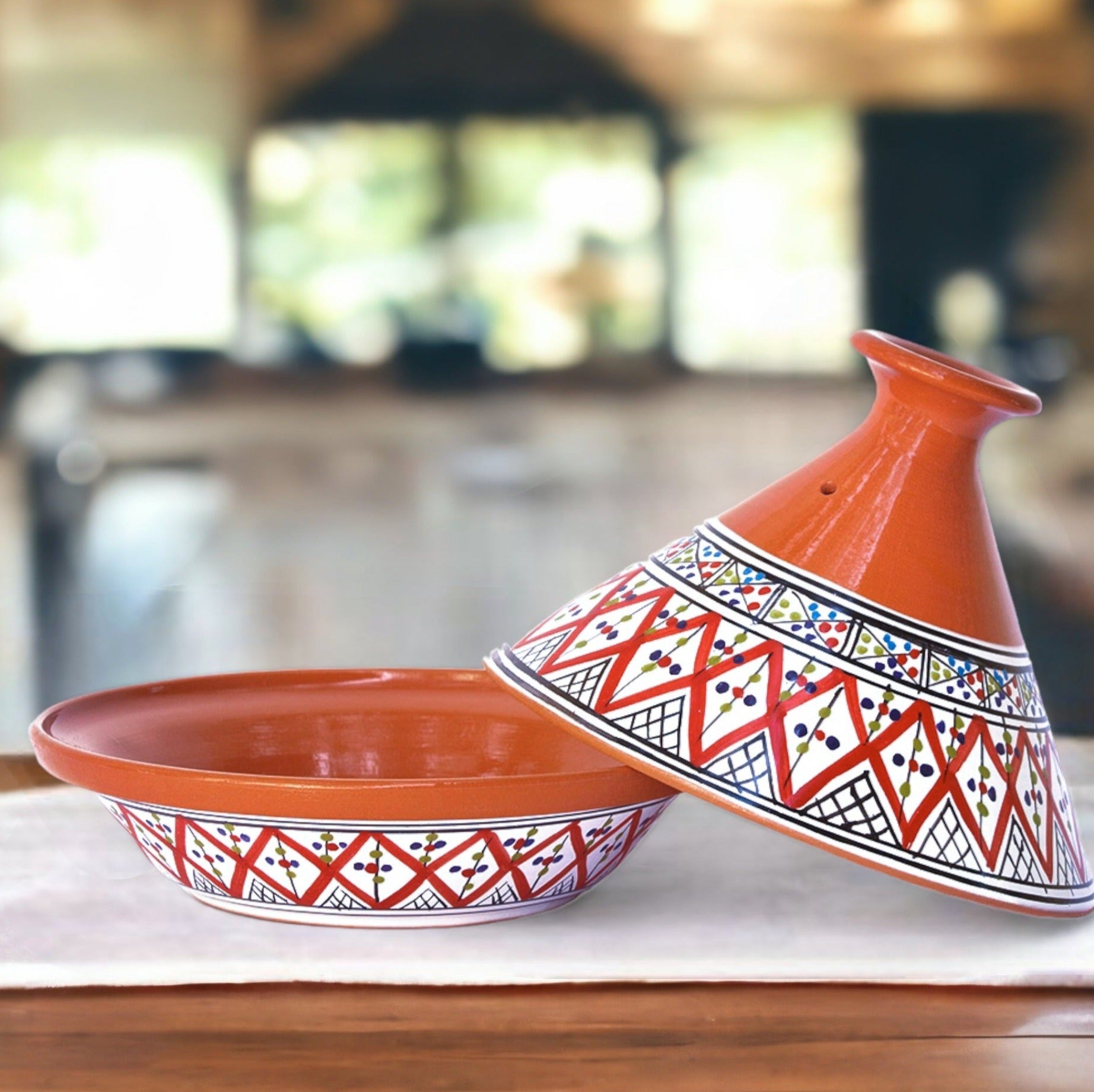 Kamsah Tagine Cooking and Serving Pot Supreme Medium