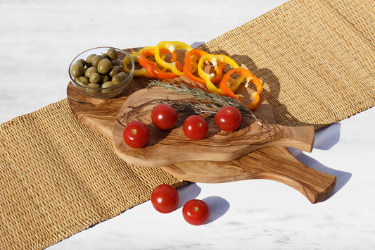 Large Olive Wood Serving & Cutting Board