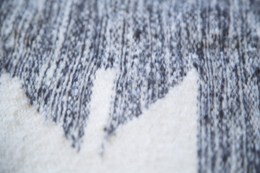 Stone Gray and White RUG-2164