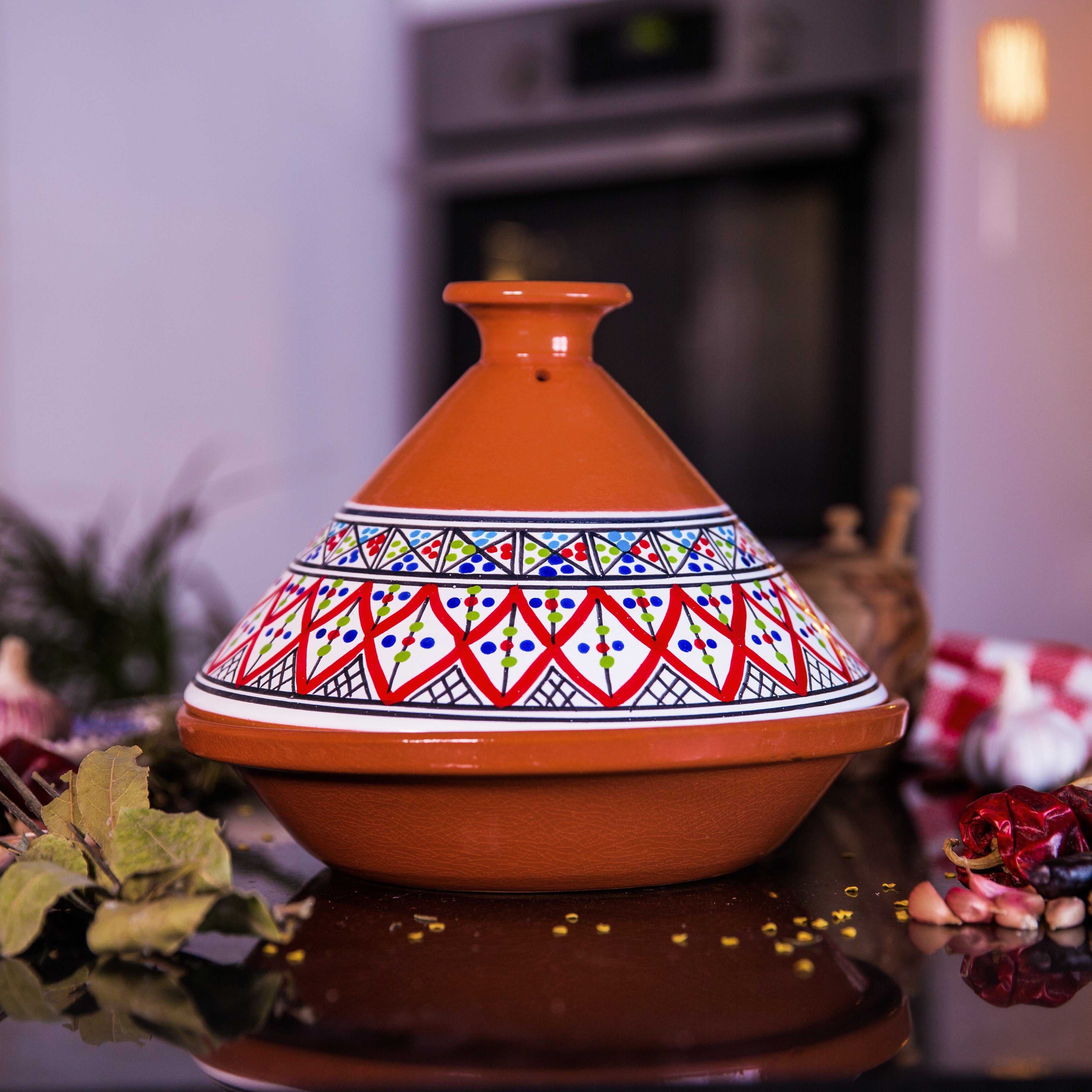 Kamsah Tagine Cooking and Serving Pot Supreme Medium