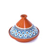 Bohemian Classic Tagine - Large Turquoise Ceramic Cooking Pot