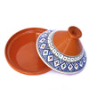 Bohemian Supreme Tagine - Medium Blue Ceramic Cooking Pot