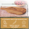 Large Olive Wood Serving & Cutting Board