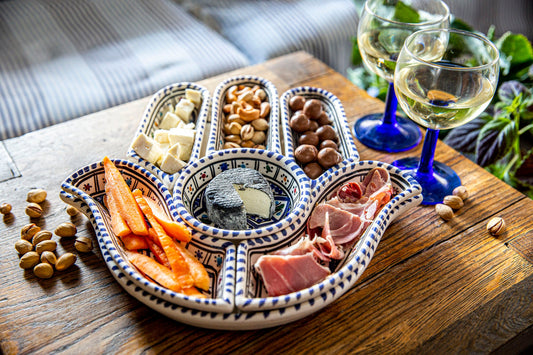 Large Hamsa Plate & Serving Set