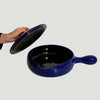 Handcrafted Blue Ceramic Pan – Eco-Friendly, Lead-Free Tunisian Cookware | Terra Collection