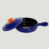 Handcrafted Blue Ceramic Pan – Eco-Friendly, Lead-Free Tunisian Cookware | Terra Collection