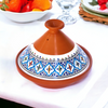 Turquoise Classic Cooking & Serving Tagine Pot