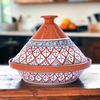 Red Supreme Cooking & Serving Tagine Pot