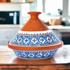 Turquoise Supreme Cooking & Serving Tagine Pot