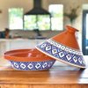 Blue Supreme Cooking & Serving Tagine Pot