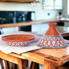 Bohemian Supreme Tagine - Medium Red Ceramic Cooking Pot