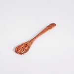 Handcrafted Olive Wood Salad Server Set – 12.5-Inch Fork and Spoon, Eco-Friendly Kitchen Utensils for Tossing & Serving Salads