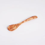 Handcrafted Olive Wood Salad Server Set – 12.5-Inch Fork and Spoon, Eco-Friendly Kitchen Utensils for Tossing & Serving Salads