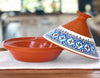 Medium Cooking & Serving Tagine Pot, (Signature Mediterranean Turquoise)