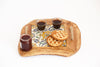 Ceramic Tile Tray with Rope Handles, Toscana