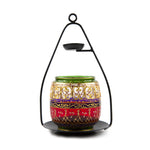 Thousand and one nights lamp glass and metalic oil diffuser