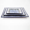 Small Square Plate : Blue Accent -1980