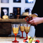 Orange Topaze Wine SET-2345